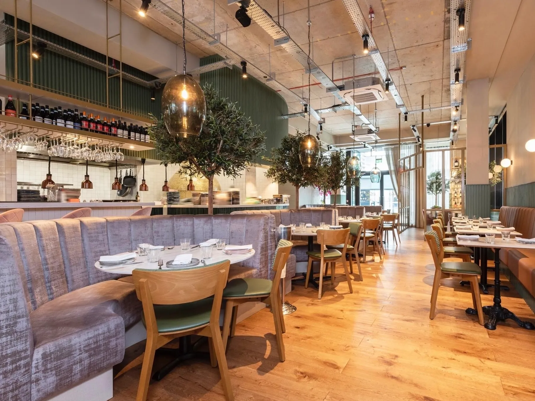 large restaurant